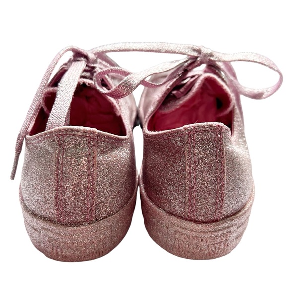 New Pink Metallic Glitter Converse Chuck Taylor Low Top 9 - Picture 11 of 13